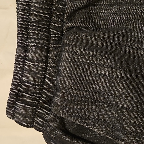 Denim Drawstring Women's Shorts - Picture 5 of 8